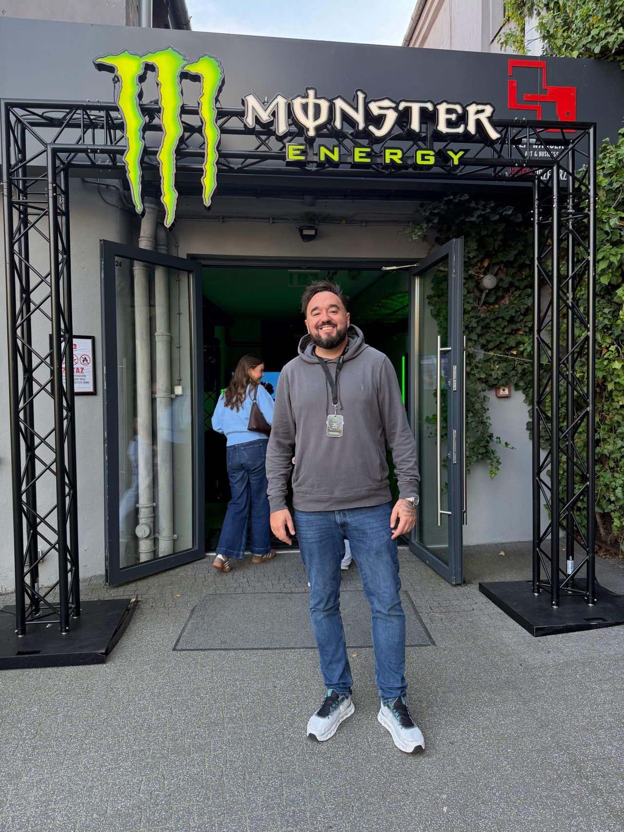 Dan at Monster Energy